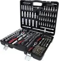 Socket Set ks tools 917.0255 — 255-piece socket and accessory kit 1/4", 3/8", 1/2" drives