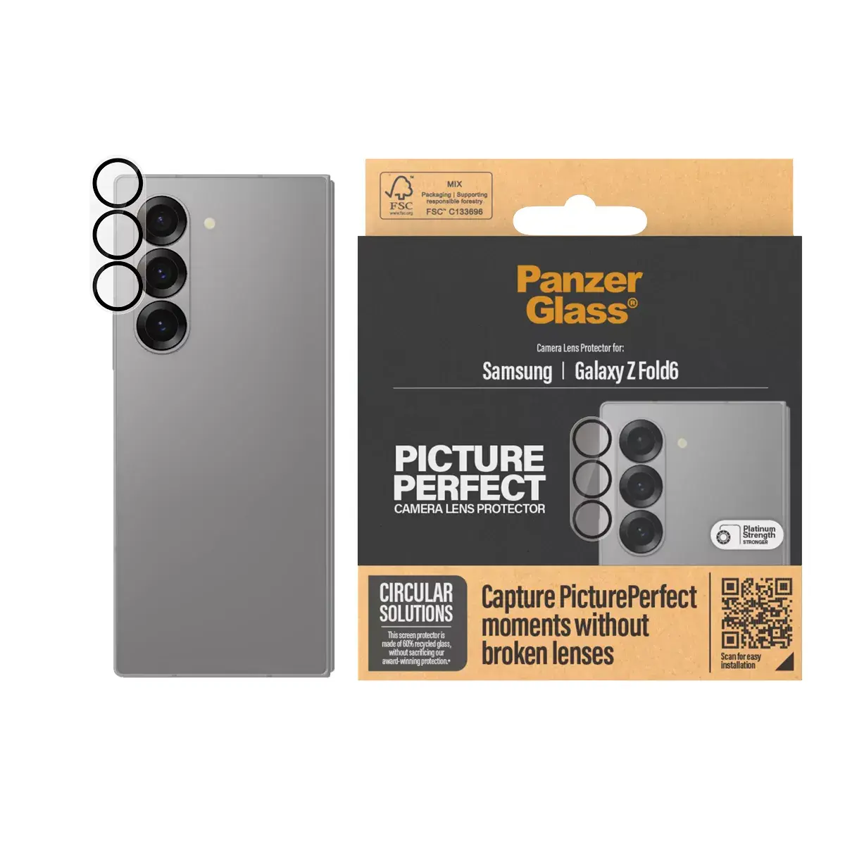 Lens Protector PanzerGlass Samsung Galaxy Z Fold6 Photo 2