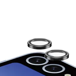 PanzerGlass Hoops Защита объектива камеры Черный Samsung Galaxy Z Flip6 Заленое стекло Силикон Сухое нанесение Устойчивость к царапинам и ударам