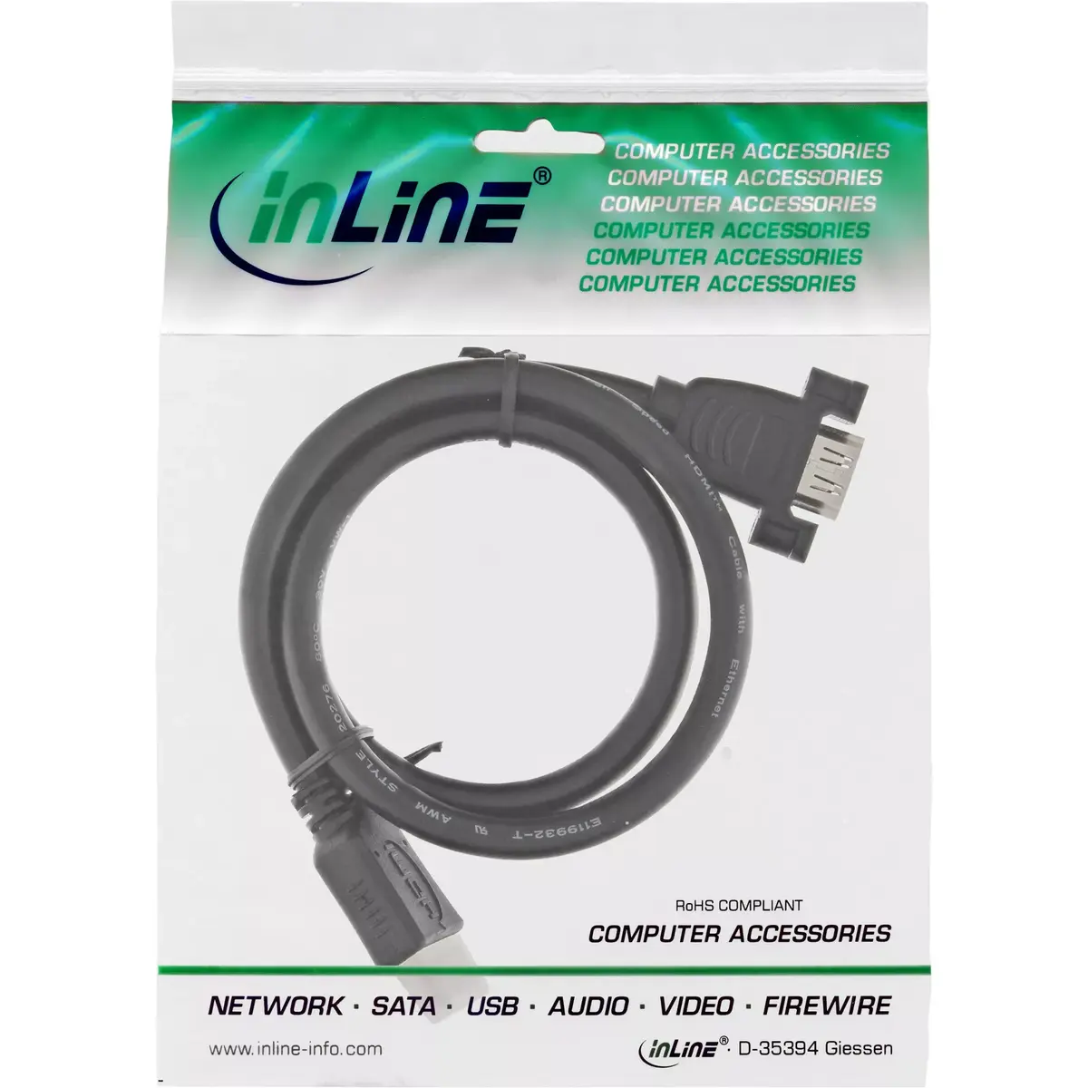 HDMI 4K2K adapteris InLine 17500B Photo 2