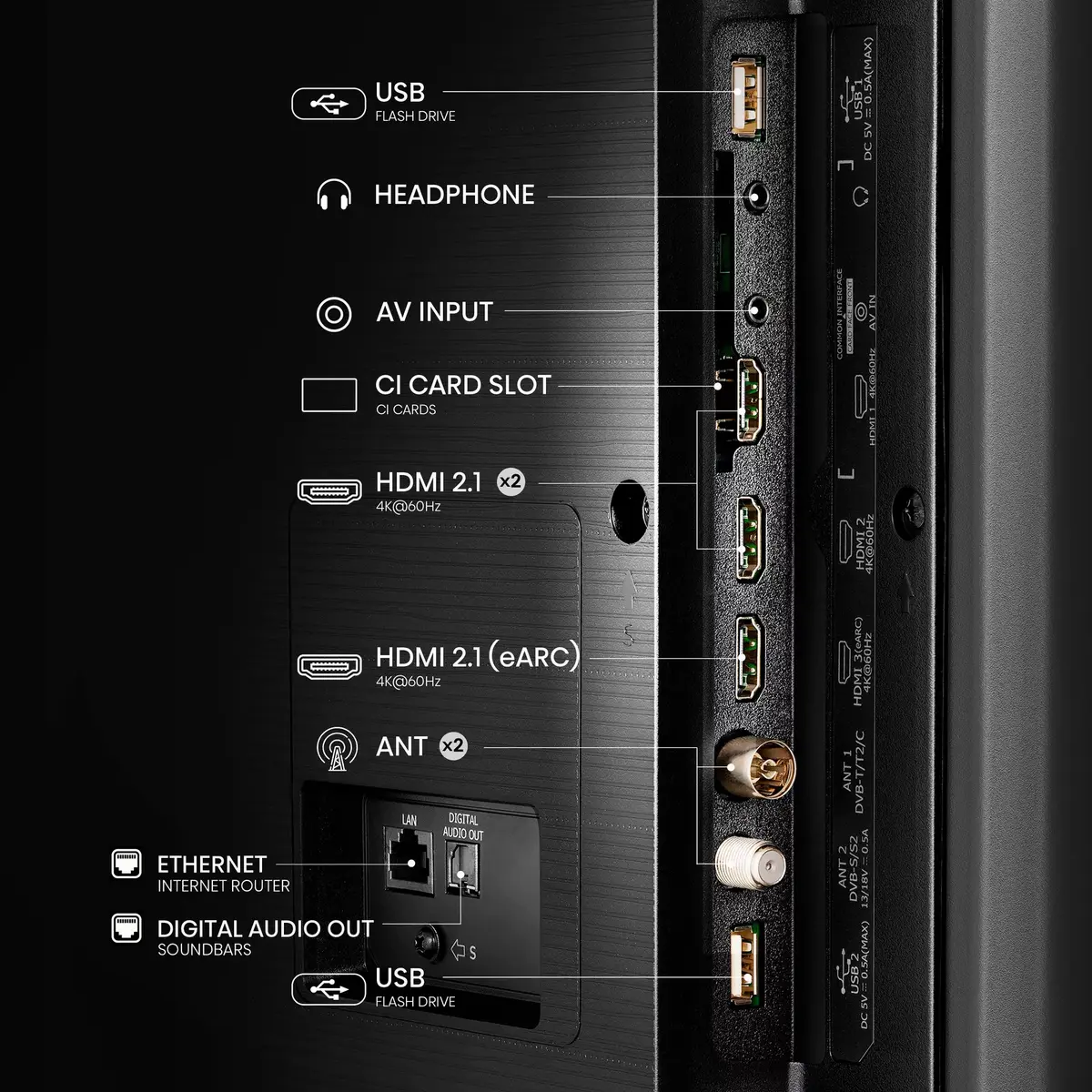 Televizors Hisense 55A7NQ Photo 3
