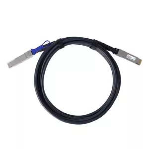 Network Cable BlueOptics FN-CABLE-QSFPDD-DAC-02-BL QSFP-DD InfiniBand 2m Black