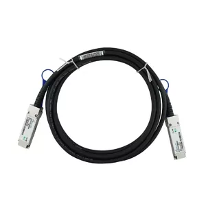 DAC Cable BlueOptics FN-CABLE-QSFP56-DAC-L1-BL QSFP56 to QSFP56 InfiniBand 1m Black