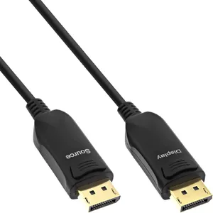 InLine DisplayPort 2.1 AOC cable UHBR black 20m