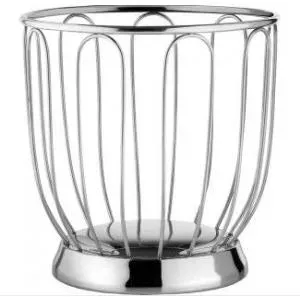 Serving basket Alessi 370/19 Round Stainless steel 200 mm