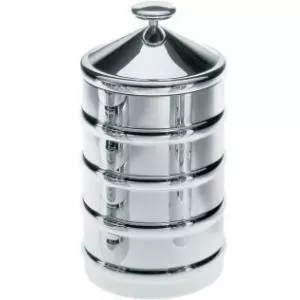 Контейнер Alessi CB03 Круглый 1.14Л Нержавеющая сталь