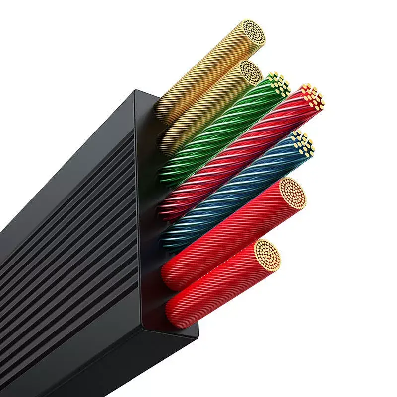 USB 3‑in‑1 kabelis Baseus Free2Draw 100W 1,1 m Photo 5