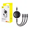 USB 3‑in‑1 kabelis Baseus Free2Draw 100W 1,1 m Photo 8