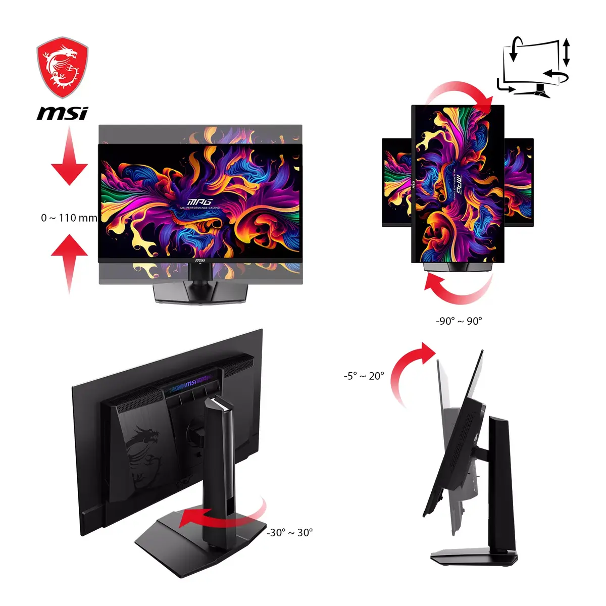 Монитор MSI MPG 271QRXDE QD-OLED Photo 5
