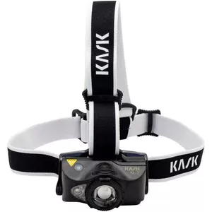 Lukturis uz galvas KASK WLA00002-240 KL-2 240 — LED ķiveres lukturis, melns/balts