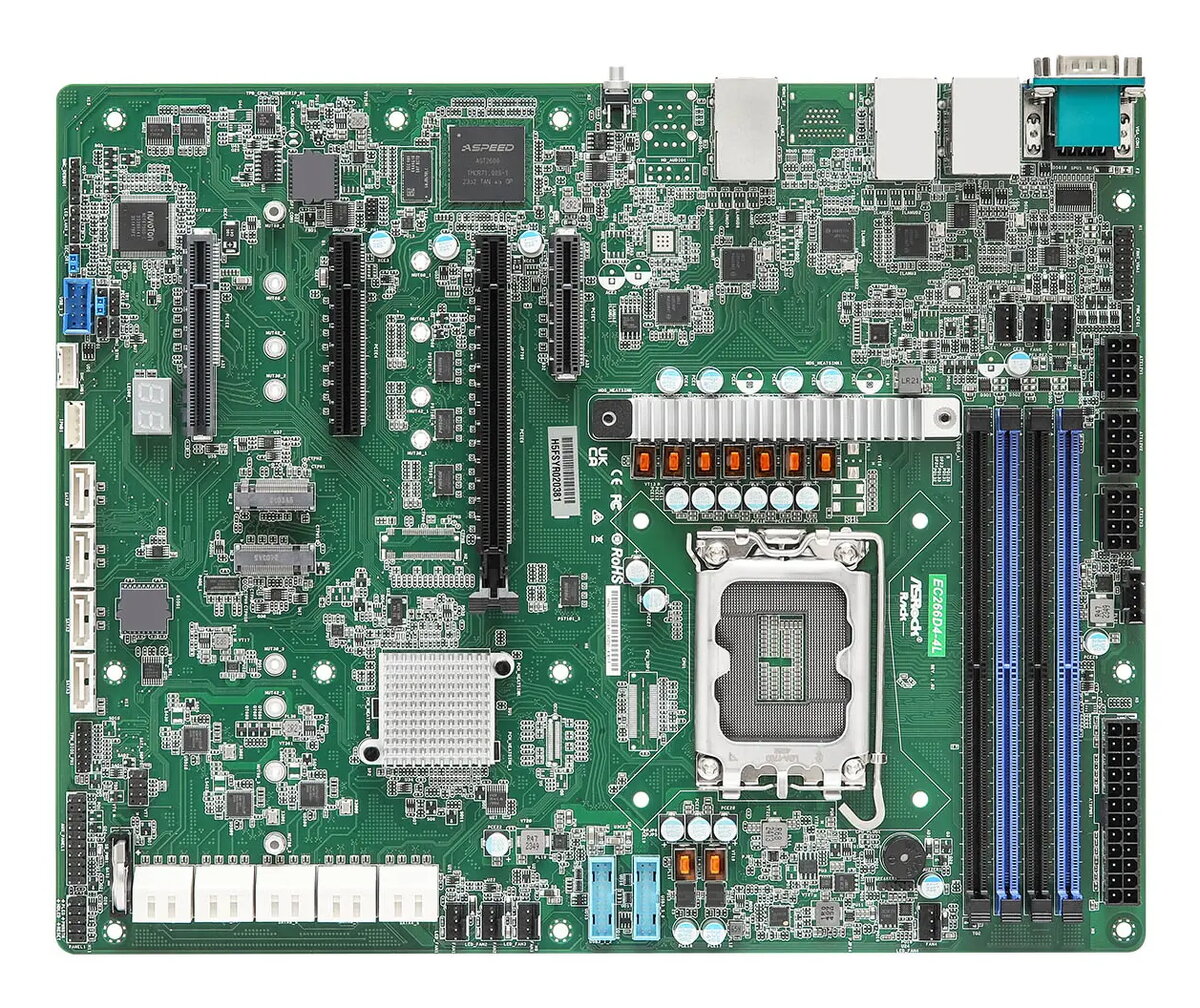 Asrock EC266D4-4L Mātesplate Intel C266 LGA