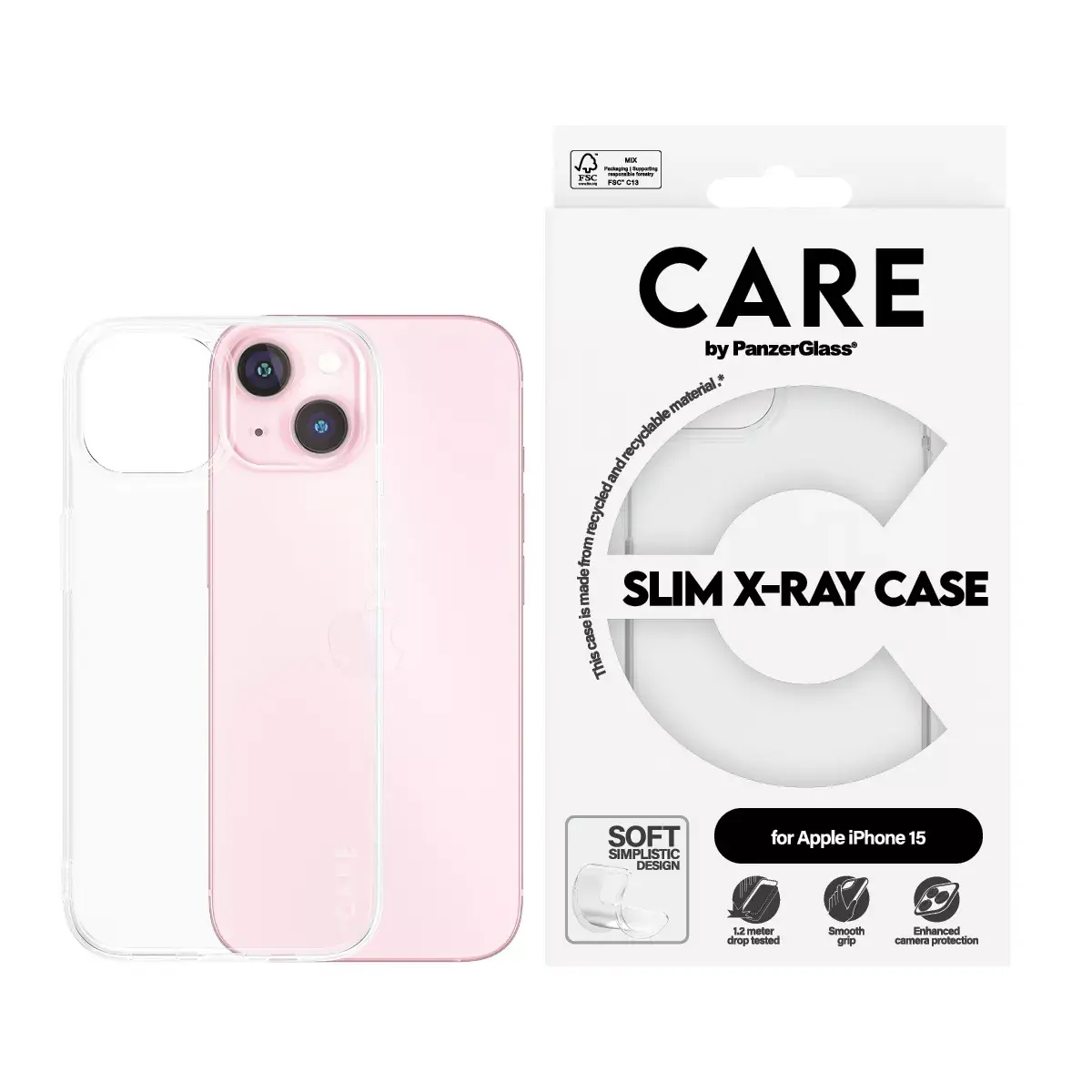 Vāks PanzerGlass CARE by ® Fashionable Case iPhone 15 Photo 2
