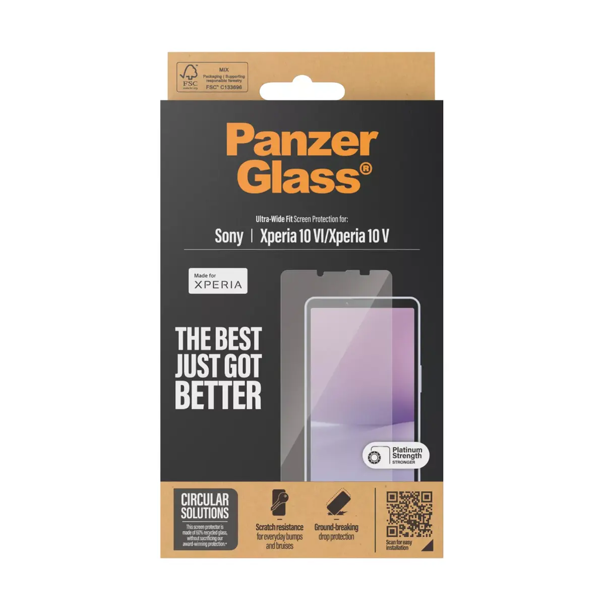 Защитное стекло PanzerGlass Sony Xperia 10 VI Photo 3