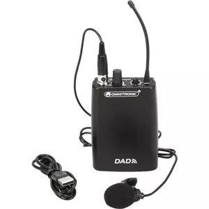 Wireless transmitter Omnitronic 863–865 MHz model 13106979 for audio systems
