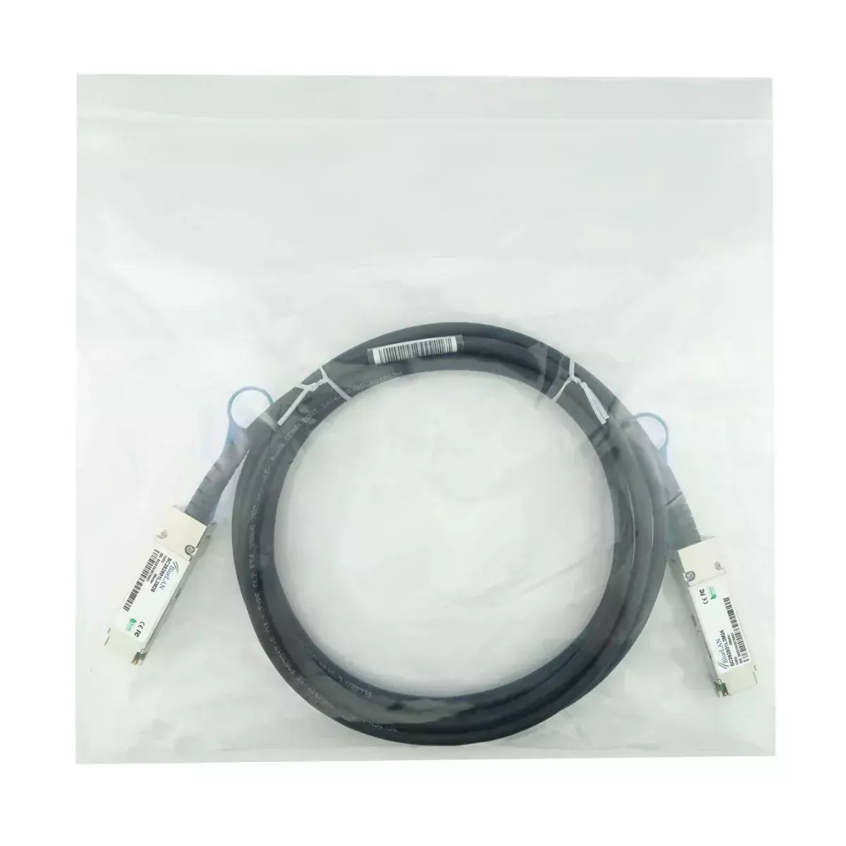 DAC kabelis BlueOptics FN-CABLE-QSFP28-3-BL Photo 6
