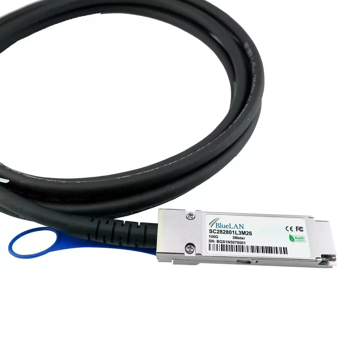 DAC кабель BlueOptics AT-QSFP28-2CU-BL Photo 2