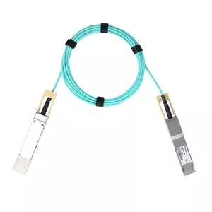 InfiniBand/fibre optic cable BlueOptics 980-9I08K-00W003-BO QSFP-DD AOC 3 m Blue