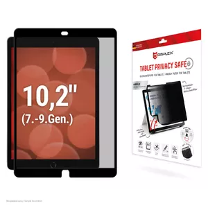 Privacy screen protector Displex iPad 10.2'' 7/8/9 Gen glossy PET 3H