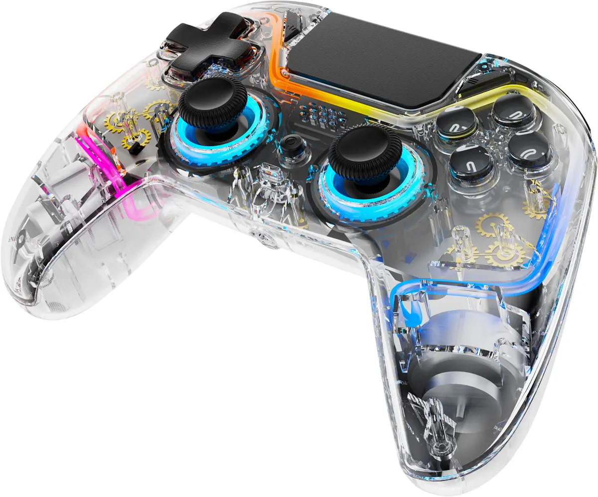 DELTACO GAM-169-T Transparent Gaming Controller Photo 2