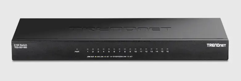 Unmanaged Switch Trendnet TEG-S3160 Photo 2