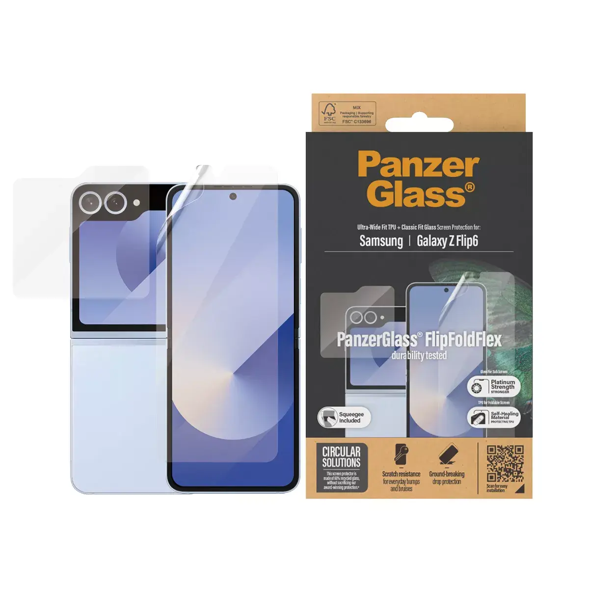 Защитное стекло PanzerGlass Samsung Galaxy Z Flip6 Photo 2