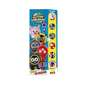 Figure set Epee Coolballs — 6 balls with 6 outfits in yellow totem box