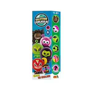 Epee Coolballs figure set – 6 balls with 6 outfits, totem box green