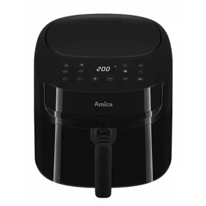 Аэрогриль AMICA AFD5010 7.2 л чёрный – настольная фритюрница с горячим воздухом, объём 7.2 л