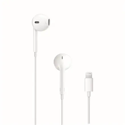 Apple EarPods Lightning Headset MWTY3ZM/A White Photo 2