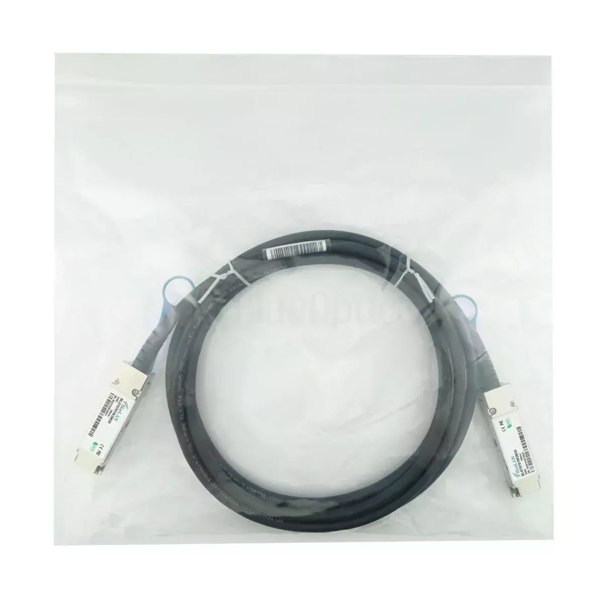 DAC кабель BlueOptics FN-CABLE-QSFP56-DAC-L50CM-BL Photo 6