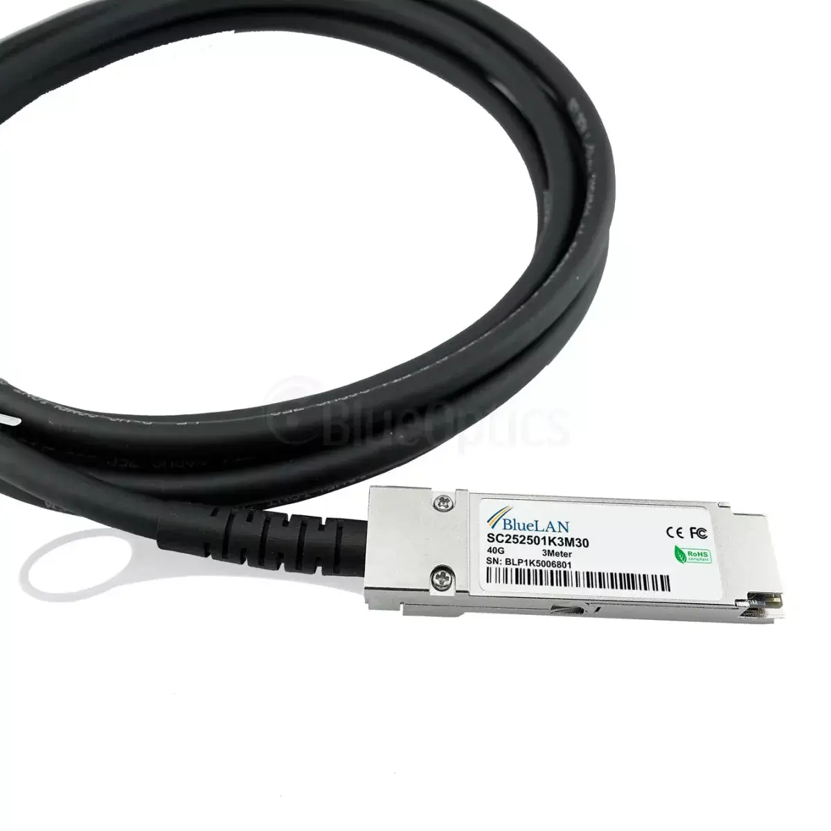 DAC кабель BlueOptics EQPC40PC030C0100-BL Photo 2