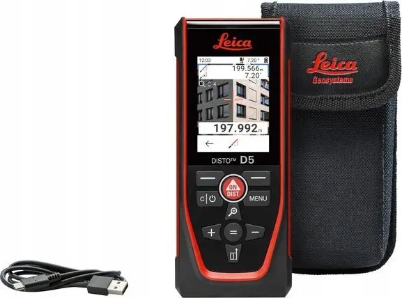 Lāzera attāluma mērītājs Leica Disto D5