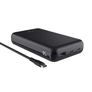 Portatīvais akumulators Trust Laro Black, 100W jauda
