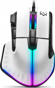 Игровая мышь SVEN RX G990, 8+1 кнопок, 200–12400 DPI, ПО, RGB-подсветка, проводное подключение