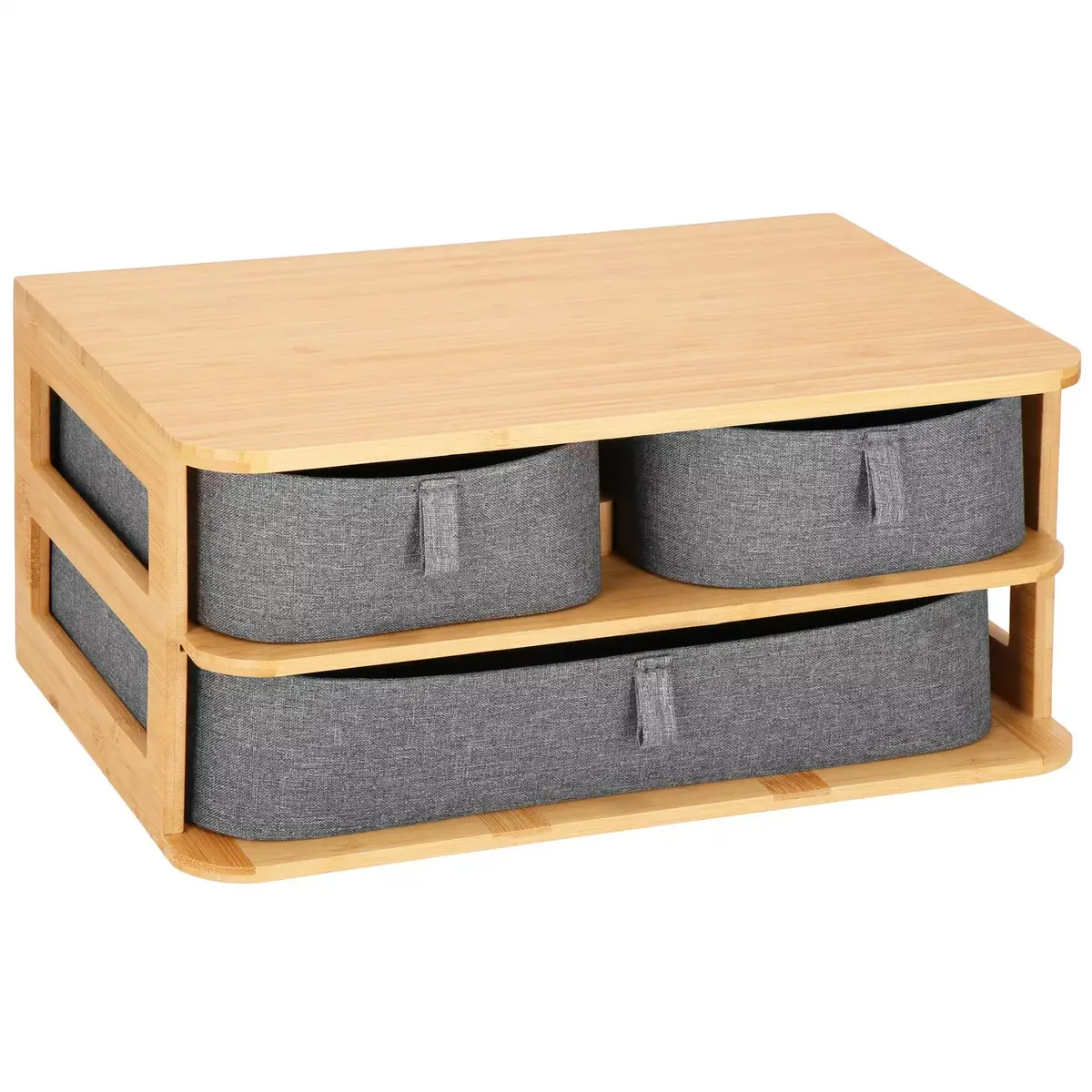 Springos HA0161 bambusa organizators 3 atvilktnes Photo 5