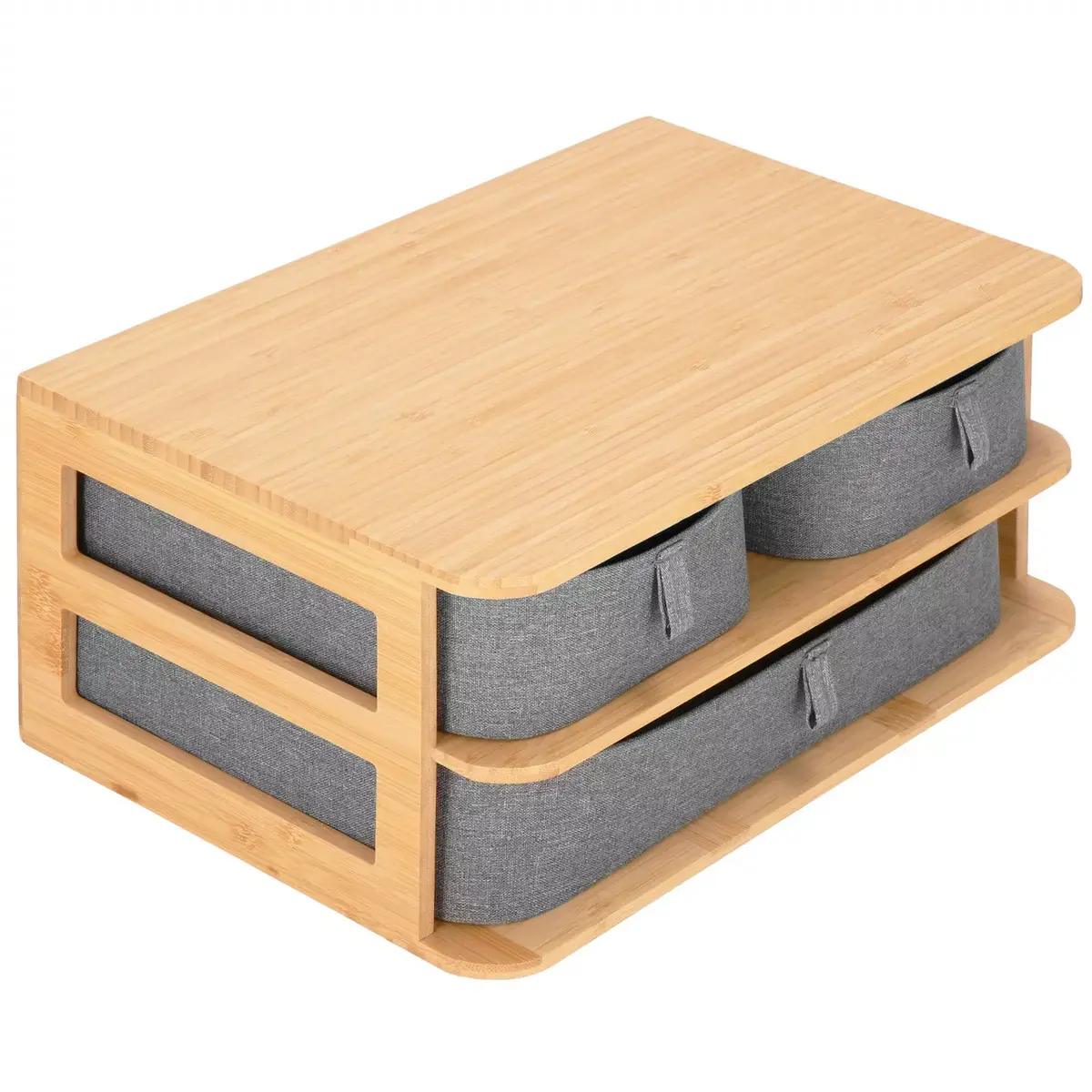 Springos HA0161 bambusa organizators 3 atvilktnes Photo 6