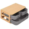 Springos HA0161 bambusa organizators 3 atvilktnes Photo 7