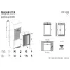 Dunavox DAVG49.116DOP.TO двухзонный винный шкаф Photo 5