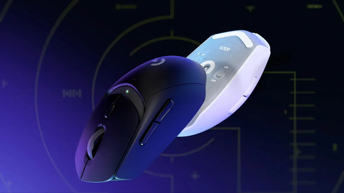 Logitech G G309 Bezvadu Spēļu Pele Balta Photo 2