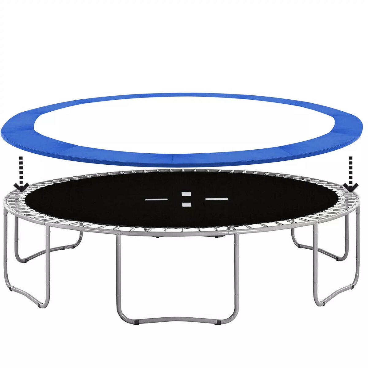 Aizsargapmale batutam Springos TP-14FT 426 cm