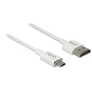HDMI Cable DeLOCK 85150 1.5m HDMI Type A to Type D White