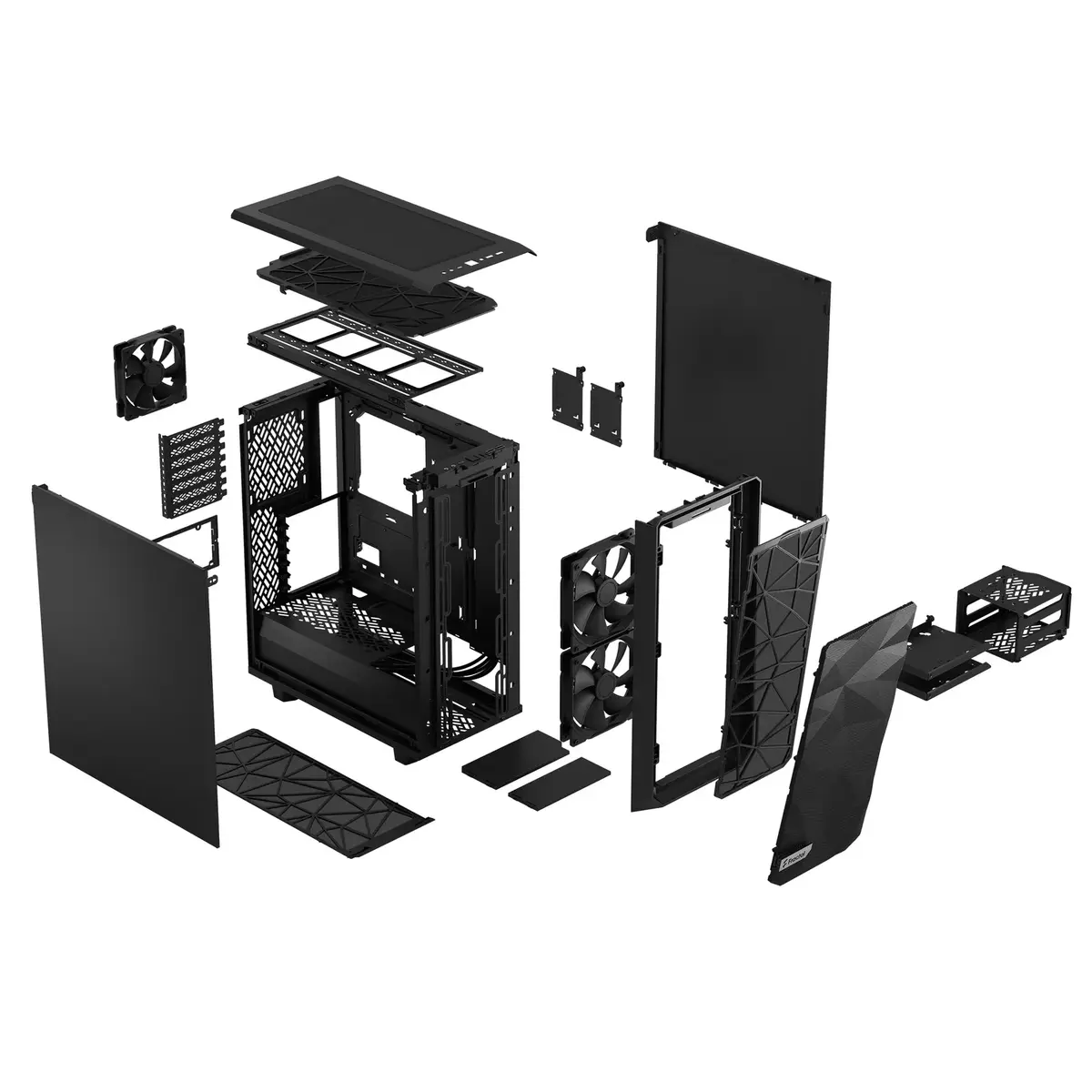Компьютерный корпус Fractal Design Meshify 2 Compact Photo 18