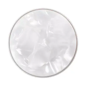 PopSockets Acetate PopGrip Mobile Phone and Smartphone Holder Pearl White