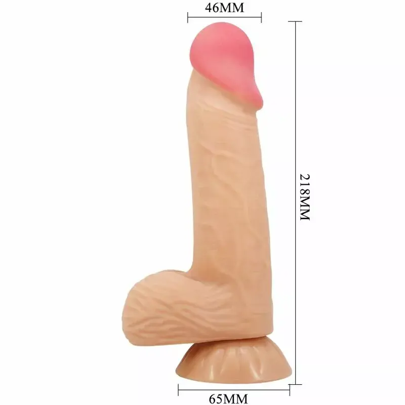 Реалистичный дилдо Pretty Love Sliding Skin Series 20,6 см Photo 6