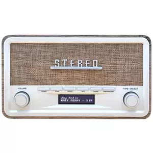 Digital Radio Receiver Denver DAB-18LW 4W LCD Display