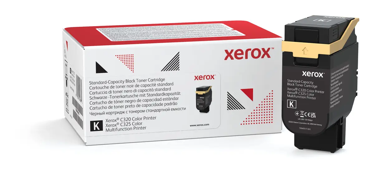 Xerox melnas krāsas standarta ietilpības tonera
