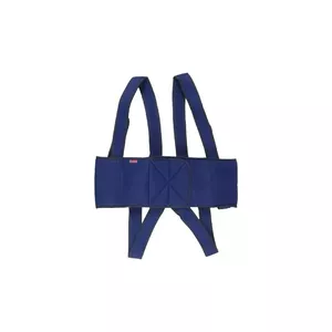 Ratiņu stabilizācijas josta Aston Secubac IV 681022 — tekstila, regulējama ar Velcro, garums 150 cm, platums 20 cm, zila