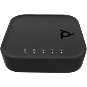Voice port adapter POLY ATA 402 2FXS VoIP adapter with Open SIP, G.711/OPUS, DC power, 100–240V AC input