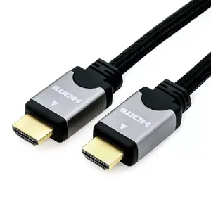 HDMI cable ROLINE 11.04.5850 1 m Type A Male to Male Black Silver