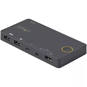 KVM Switch StarTech.com SV221HUC4K 2 Port USB-A HDMI USB-C 4K 60Hz